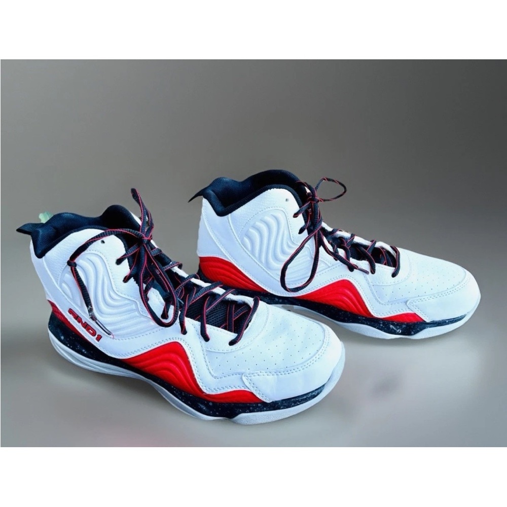 And1 Maverick Men's High Top Basketball Shoes Size 11 In EXCELLENT Condition - Picture 6 of 14